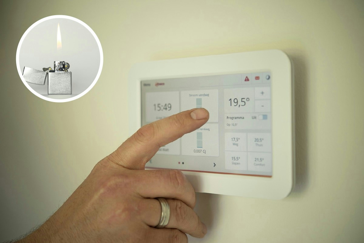 Ecco il test dell’accendino: così capisci subito se il caldo fuoriesce dalle tue finestre